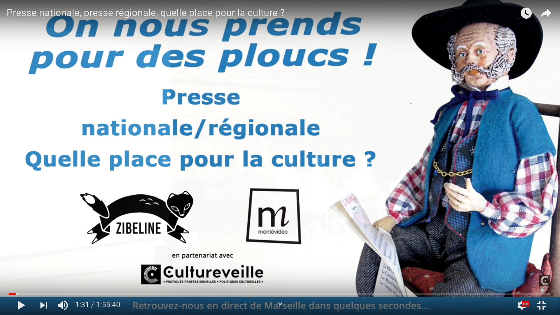 Presse nationale, presse régionale, quelle place pour la culture ?